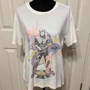 Lucky Brand David Bowie Graphic Tee shirt